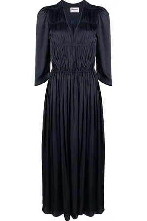 Zadig & Voltaire Ryoko satin midi dress