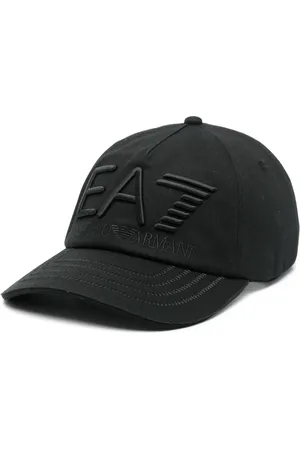 EA7 Logo-embroidered baseball cap