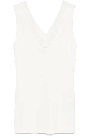 P.A.R.O.S.H. Bead-embellished tank top