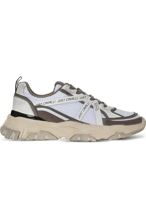 Roberto Cavalli Panelled sneakers