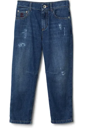 Brunello Cucinelli Mid-rise straight-leg jeans