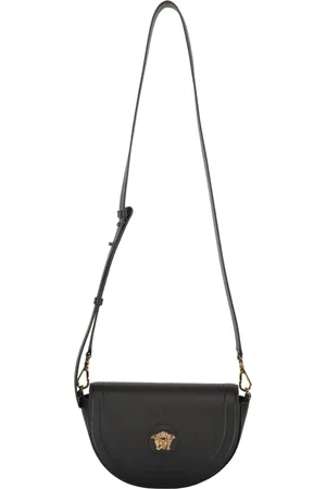 VERSACE Leather crossbody bag