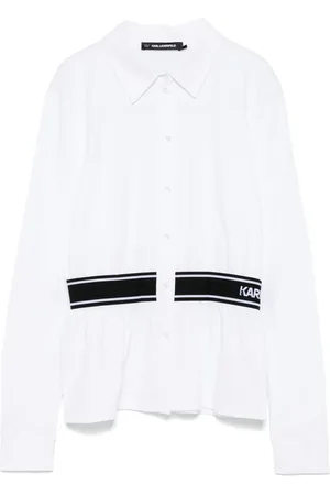 Karl Lagerfeld Logo jersey shirt