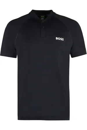 HUGO BOSS X Matteo Berrettini appliqué polo shirt
