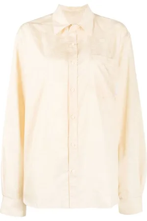 Marine Serre All-over logo-print shirt