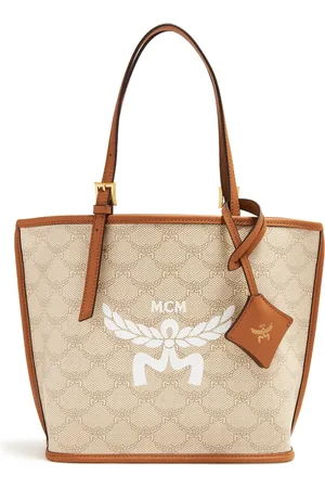 MCM Medium Himmel Lauretos leather tote bag
