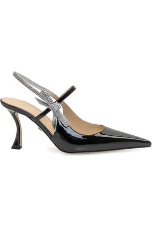 Mach & Mach Crystal embellishment pumps