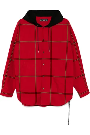 MASTERMIND JAPAN Hooded shirt jacket