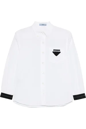 Prada 2000s poplin shirt