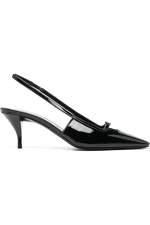 Saint Laurent 70mm Blade slingback pumps