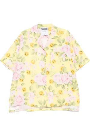 Moschino X Smiley silk shirt