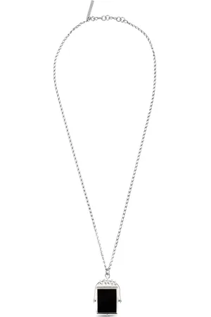 DRIES VAN NOTEN Stone-pendant necklace