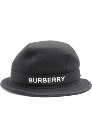 Burberry 2010s logo-print bucket hat