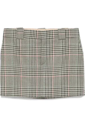 Chloé Checked mini skirt