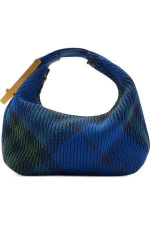 Burberry Peg checked shoulder bag
