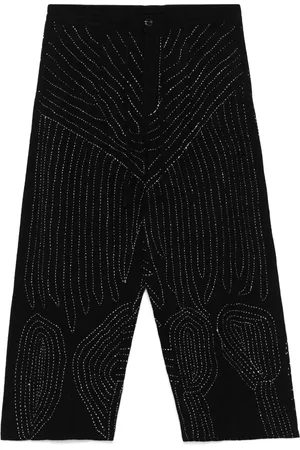 Glass Cypress Embroidered trousers