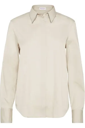 Brunello Cucinelli Monili-chain shirt