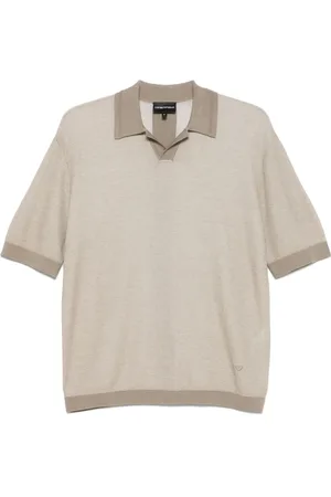 Emporio Armani Knitted polo shirt
