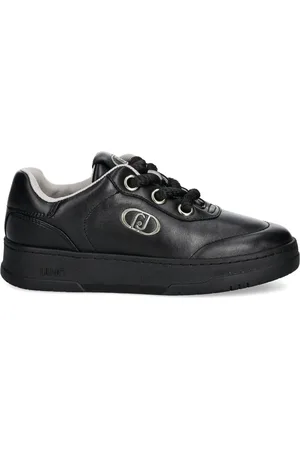 Liu Jo Leather lace-up sneakers