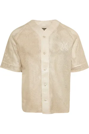 AMIRI MA perforated leather shirt