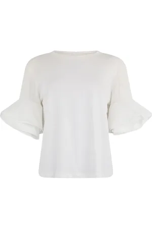 Liu Jo Flounce-sleeve T-shirt