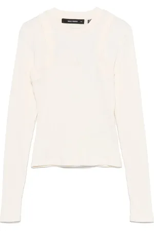 Daily paper Ribbed overlayer top