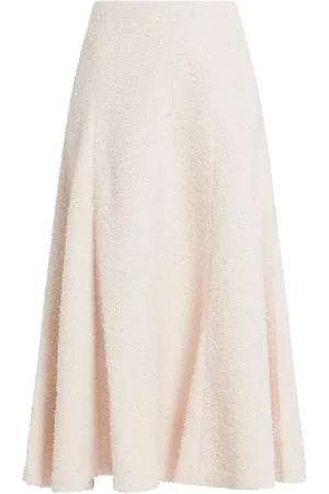 Anna Quan Tweed midi skirt