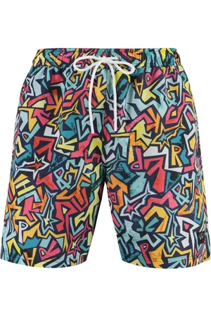 Paul & Shark Printed swim shorts