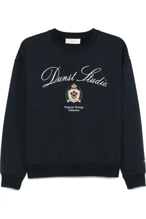DUNST Logo-embroidered sweatshirt