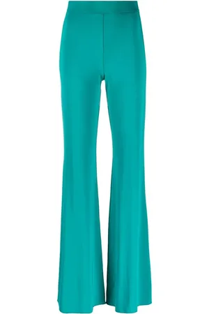The Andamane Gaia jersey flared trousers