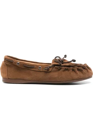 P.A.R.O.S.H. Suede boat shoes