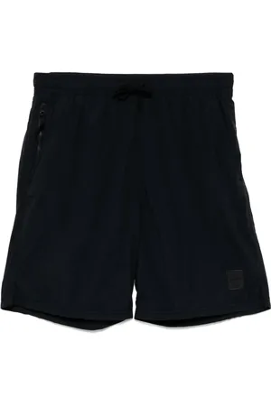 Stone Island Logo-patch swim shorts