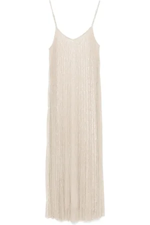 Kaos Pleated midi dress