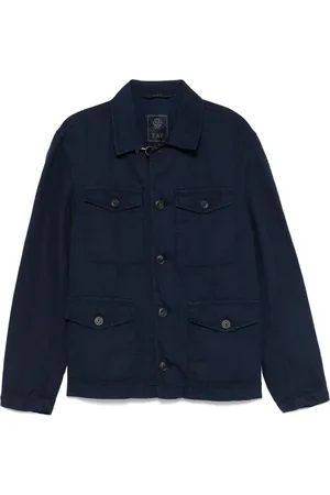 FAY Classic-collar shirt jacket