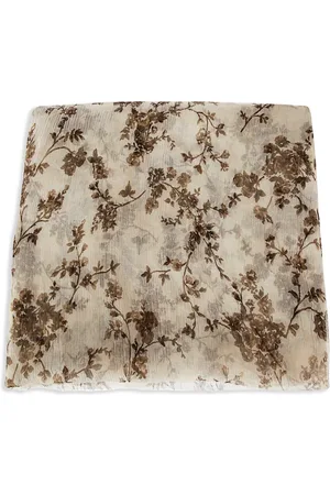 UMA WANG Floral-print scarf