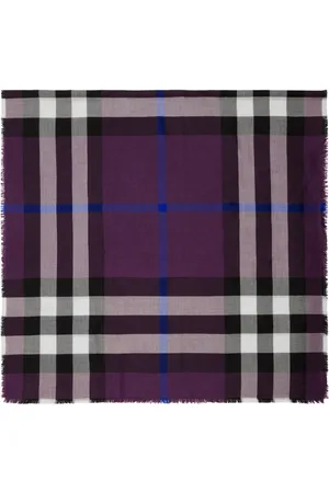 Burberry Raw-cut checked scarf