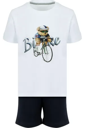 Lapin House Graphic-print short set