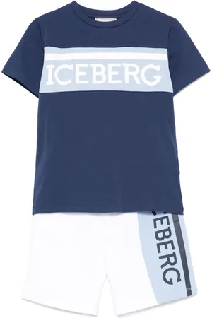 Iceberg Logo-print shorts set