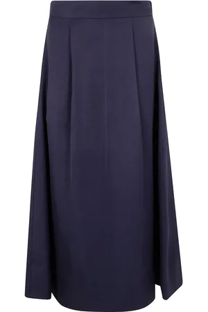 P.A.R.O.S.H. Pleated midi skirt