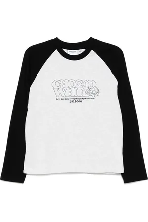 Chocoolate Raglan long-sleeved T-shirt