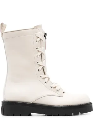 VALENTINO GARAVANI XCOMBAT leather boots