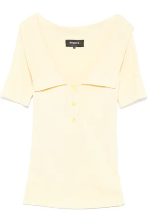 Rochas Silk polo top