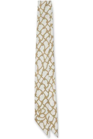 Burberry Knot-print silk scarf