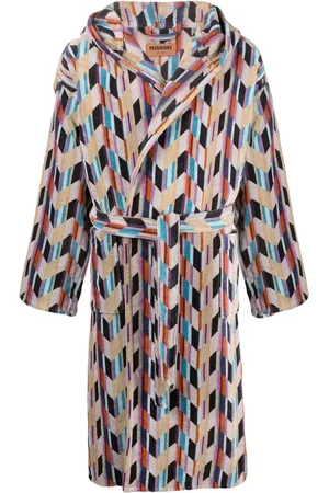 Missoni All-over graphic-print bathrobe