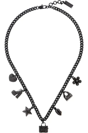Marc Jacobs The Mini Icon Pave-charm necklace