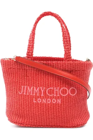 Jimmy Choo 2010s logo-embroidered two-way handbag