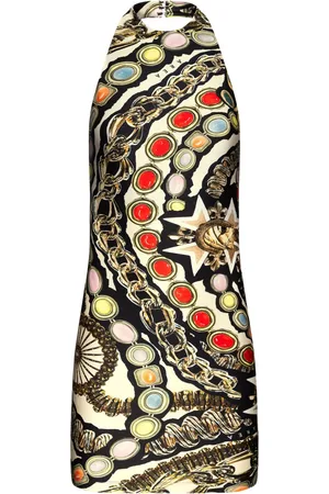 AREA Gemstone-print minidress