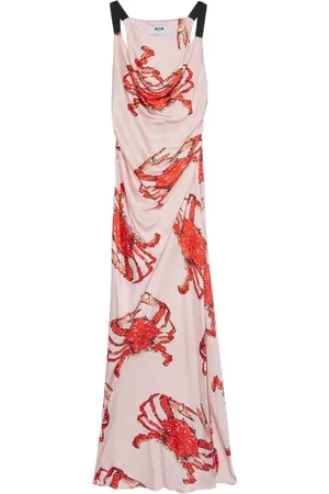 Msgm Printed maxi dress