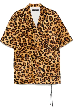 MASTERMIND JAPAN Leopard-print shirt