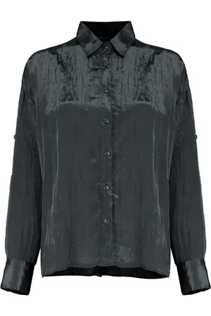 Uma Raquel Davidowicz Pleated button-up shirt